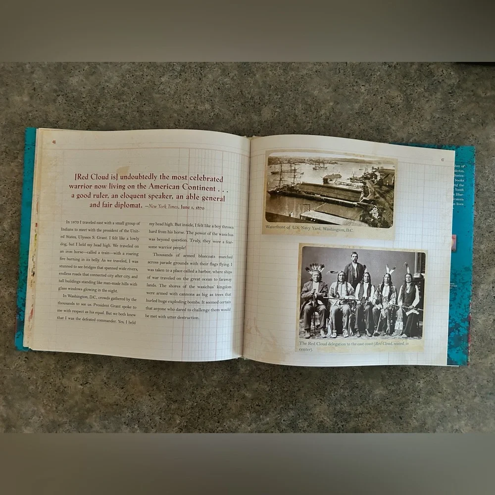 📕 Red Cloud: A Lakota Story of War and Surrender [Nelson] Western Decor Book